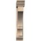 Ekena Millwork Balboa Traditional Smooth Bracket w/ Offset Brace, Douglas Fir, 7 1/2"W x 42"D x 42"H BKT0806X42X42BOA01SDF - alternate 3
